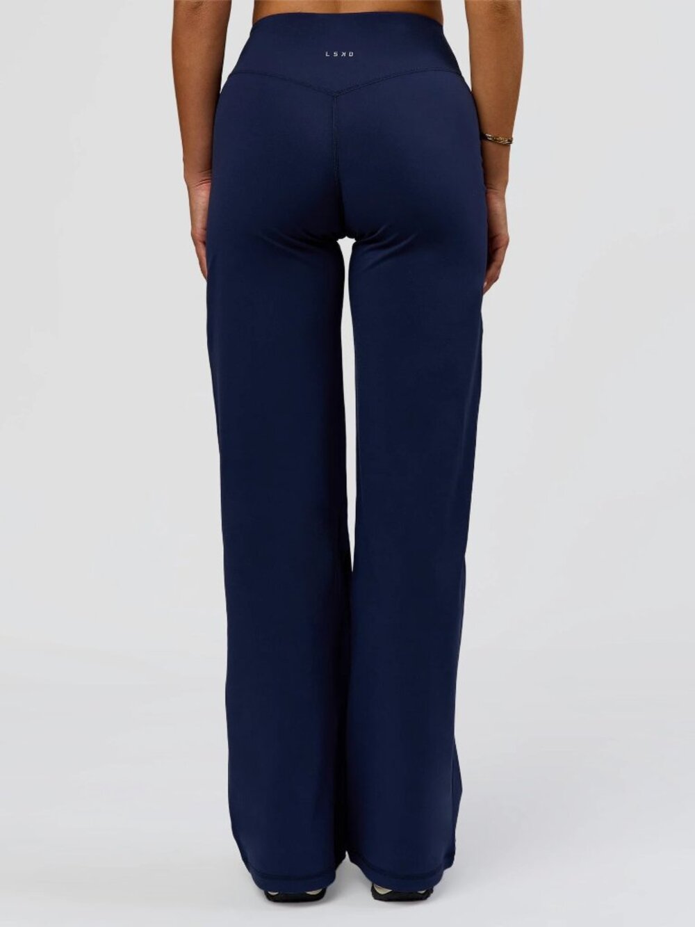 LSKD Fusion V-Contour High-Rise Pant in Future Navy, Size X-Small - Picture 6 of 12